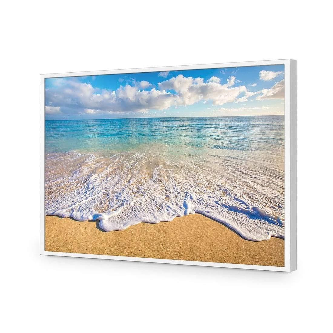 Hawaiian Shores Hawaiian Shores -WALL ART DESGIN SALE hawaiian shores acrylic glass no border white frame 45x30cm 394020