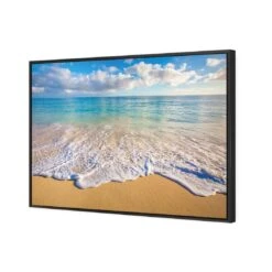Hawaiian Shores 4 Hawaiian Shores -WALL ART DESGIN SALE hawaiian shores canvas black floating frame 45x30cm 207992