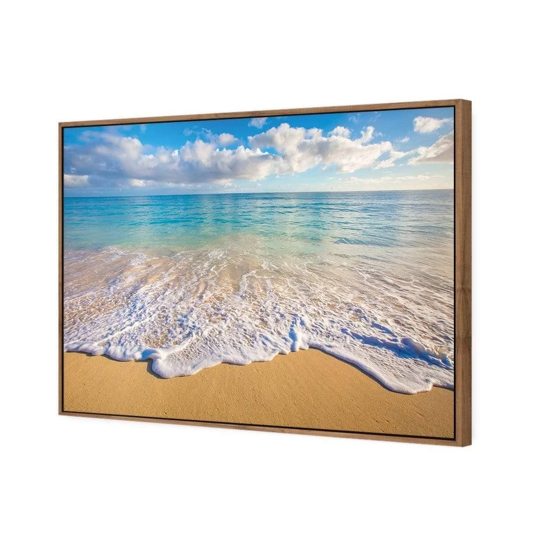 Hawaiian Shores Hawaiian Shores -WALL ART DESGIN SALE hawaiian shores canvas natural floating frame 45x30cm 219390