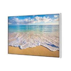 Hawaiian Shores 5 Hawaiian Shores -WALL ART DESGIN SALE hawaiian shores canvas white floating frame 45x30cm 169371