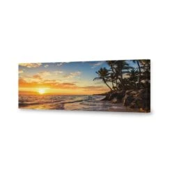 High Tide Canvas Art -WALL ART DESGIN SALE high tide canvas art 60x20cm no frame 945824