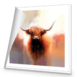 Highland Spirit I -WALL ART DESGIN SALE highland spirit i canvas rolled canvas 37x37cm 599593