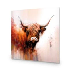 Highland Spirit II -WALL ART DESGIN SALE highland spirit ii acrylic glass no border no frame 37x37cm 349578