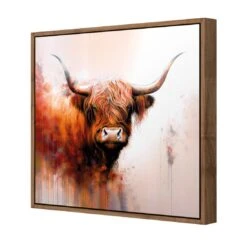 Highland Spirit II -WALL ART DESGIN SALE highland spirit ii canvas natural floating frame 37x37cm 658704