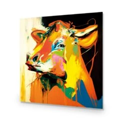 Huffy Heifer -WALL ART DESGIN SALE huffy heifer acrylic glass no border no frame 37x37cm 998263