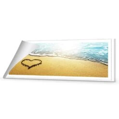 I Love The Beach (long) -WALL ART DESGIN SALE i love the beach long canvas rolled canvas 60x20cm 263314