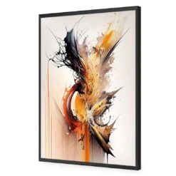 Ignite -WALL ART DESGIN SALE ignite acrylic glass no border black frame 45x30cm 822285