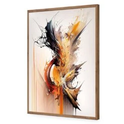 Ignite -WALL ART DESGIN SALE ignite acrylic glass no border natural frame 45x30cm 106115