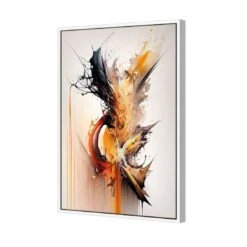 Ignite -WALL ART DESGIN SALE ignite canvas white floating frame 45x30cm 168483