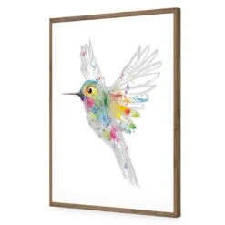 Imagination In Flight Acrylic Print Art -WALL ART DESGIN SALE imagination in flight acrylic print art without border natural frame 45x30cm 621857