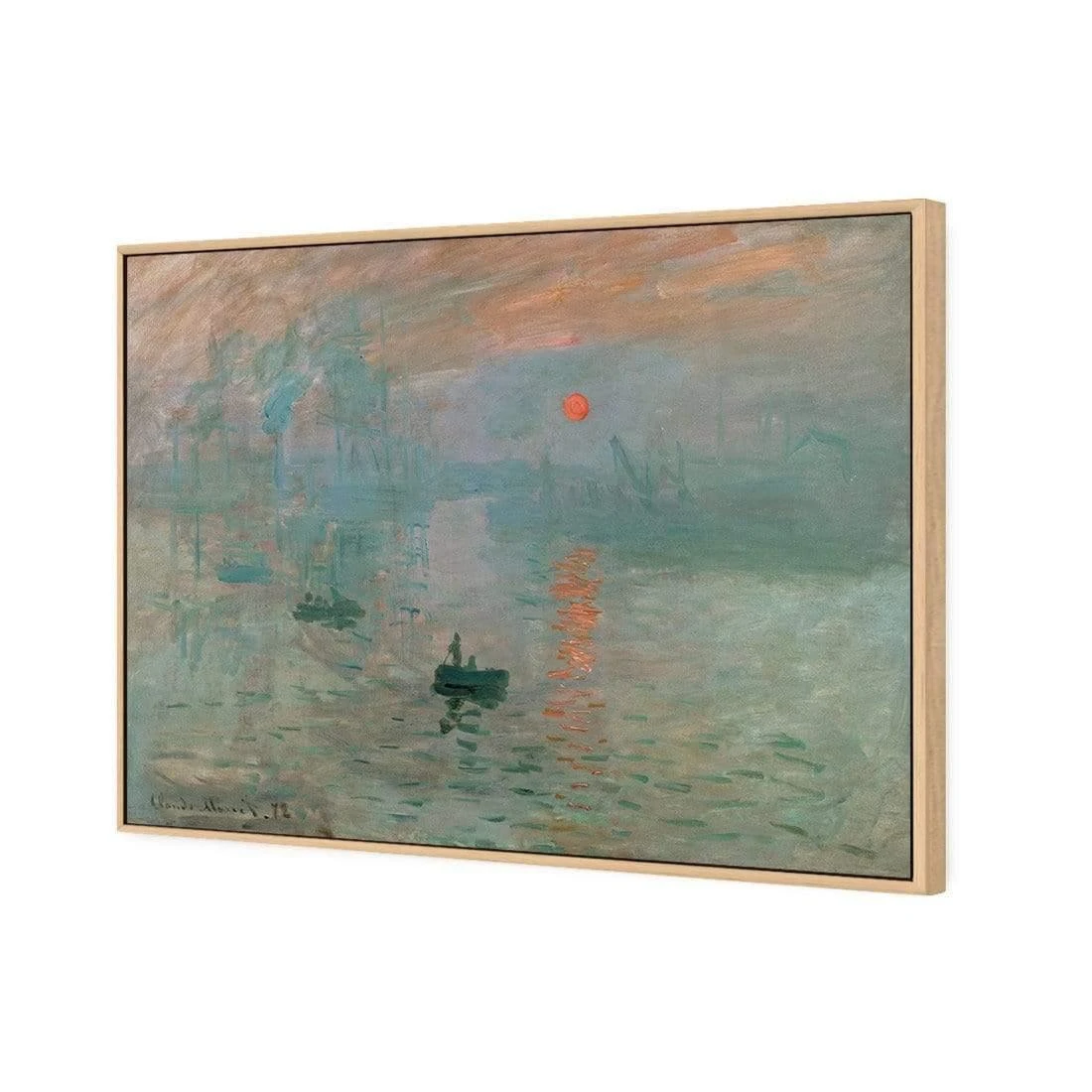 Impression Sunrise By Monet Impression Sunrise By Monet -WALL ART DESGIN SALE impression sunrise by monet canvas stretched canvas 45x30cm 176499