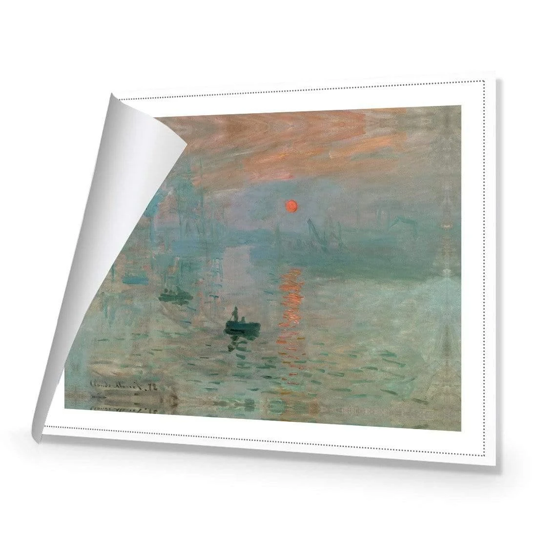 Impression Sunrise By Monet Impression Sunrise By Monet -WALL ART DESGIN SALE impression sunrise by monet canvas stretched canvas 45x30cm 295171