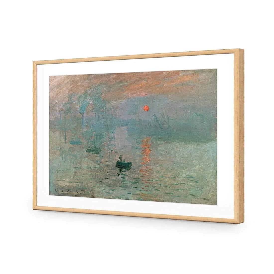 Impression Sunrise By Monet Impression Sunrise By Monet -WALL ART DESGIN SALE impression sunrise by monet canvas stretched canvas 45x30cm 905391