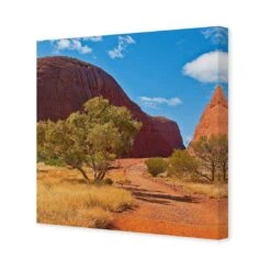 Into The Outback Canvas Art -WALL ART DESGIN SALE into the outback canvas art 30x30cm no frame 413129