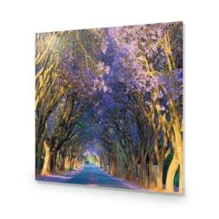 Jacaranda Alley (square) -WALL ART DESGIN SALE jacaranda alley square acrylic glass no border no frame 37x37cm 681326