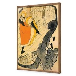 Jane Avril By Toulouse-Lautrec 19 Jane Avril By Toulouse-Lautrec -WALL ART DESGIN SALE jane avril by toulouse lautrec acrylic glass no border natural frame 45x30cm 947081