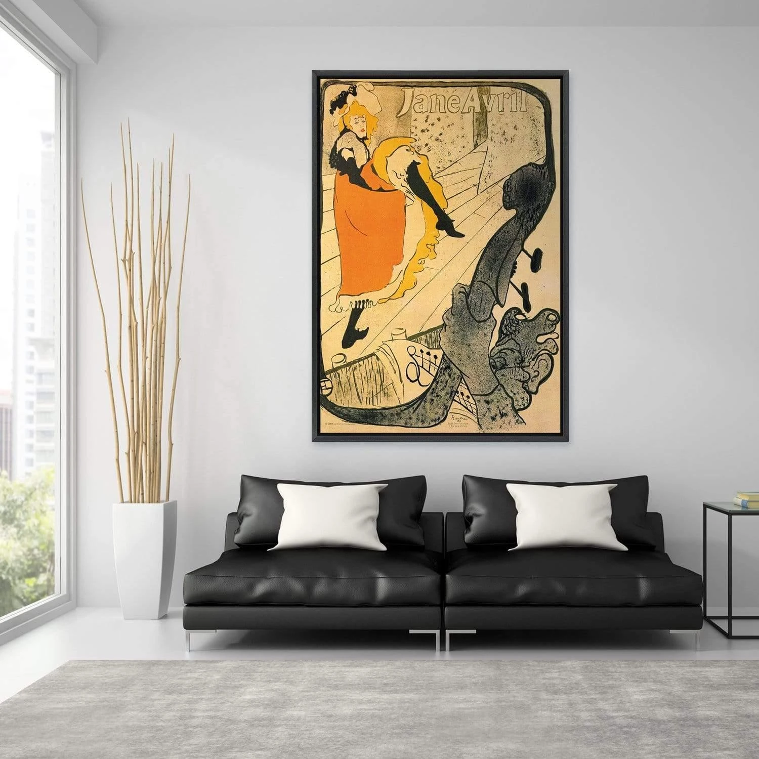 Jane Avril By Toulouse-Lautrec Jane Avril By Toulouse-Lautrec -WALL ART DESGIN SALE jane avril by toulouse lautrec canvas stretched canvas 45x30cm 112344