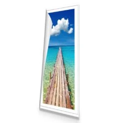 Jetty To Horizon (Long) -WALL ART DESGIN SALE jetty to horizon long canvas rolled canvas 60x20cm 368650