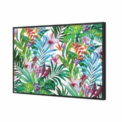 Jungle At Noon, Rectangle Canvas Art 4 Jungle At Noon, Rectangle Canvas Art -WALL ART DESGIN SALE jungle at noon rectangle canvas art 45x30cm black frame 571950