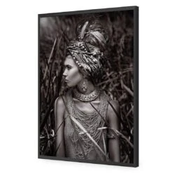 Jungle Beauty -WALL ART DESGIN SALE jungle beauty acrylic glass no border black frame 45x30cm 689327