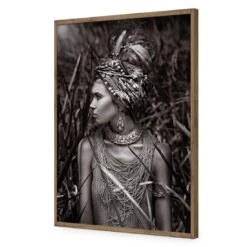 Jungle Beauty -WALL ART DESGIN SALE jungle beauty acrylic glass no border natural frame 45x30cm 625583