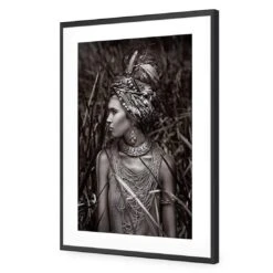 Jungle Beauty -WALL ART DESGIN SALE jungle beauty acrylic glass with border black frame 45x30cm 949612