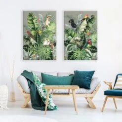 Jungle Exotica Green Perfect Pair