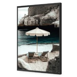 Just For 2 -WALL ART DESGIN SALE just for 2 acrylic glass no border black frame 45x30cm 766420