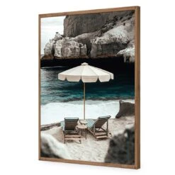 Just For 2 -WALL ART DESGIN SALE just for 2 acrylic glass no border natural frame 45x30cm 905146
