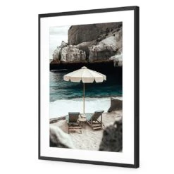 Just For 2 -WALL ART DESGIN SALE just for 2 acrylic glass with border black frame 45x30cm 110114