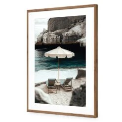 Just For 2 -WALL ART DESGIN SALE just for 2 acrylic glass with border natural frame 45x30cm 808449