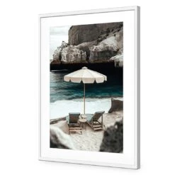 Just For 2 -WALL ART DESGIN SALE just for 2 acrylic glass with border white frame 45x30cm 854900