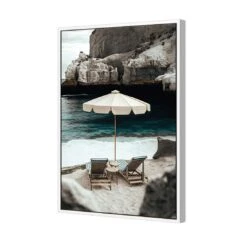 Just For 2 -WALL ART DESGIN SALE just for 2 canvas white frame 45x30cm 116783
