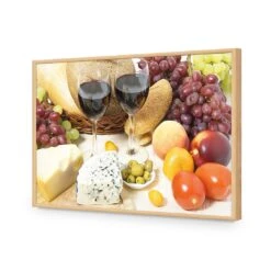 Kitchen Delights -WALL ART DESGIN SALE kitchen delights acrylic glass no border oak frame 45x30cm 836718