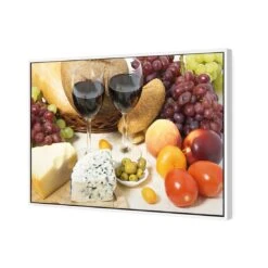 Kitchen Delights -WALL ART DESGIN SALE kitchen delights canvas white floating frame 45x30cm 106044