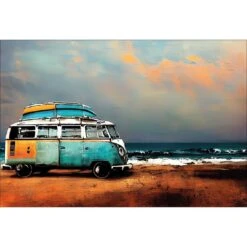 Kombi At The Beach