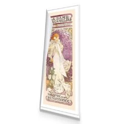 La Dame Aux Camelias By Alphonse Mucha -WALL ART DESGIN SALE la dame aux camelias by alphonse mucha canvas rolled canvas 60x20cm 573126