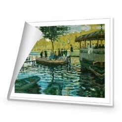 La Grenouillere By Monet 8 La Grenouillere By Monet -WALL ART DESGIN SALE la grenouillere by monet canvas rolled canvas 45x30cm 942533