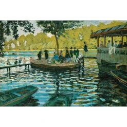 La Grenouillere By Monet