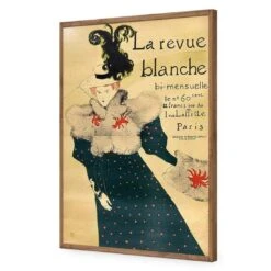 La Revue Blanche By Toulouse-Lautrec 19 La Revue Blanche By Toulouse-Lautrec -WALL ART DESGIN SALE la revue blanche by toulouse lautrec acrylic glass no border natural frame 45x30cm 678116