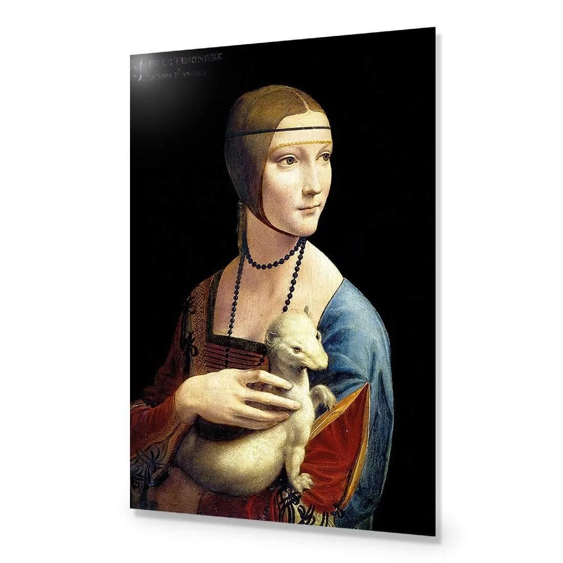 Lady with Ermine By Leonardo Da Vinci Lady With Ermine By Leonardo Da Vinci -WALL ART DESGIN SALE lady with ermine by leonardo da vinci acrylic glass no border no frame 45x30cm 478975