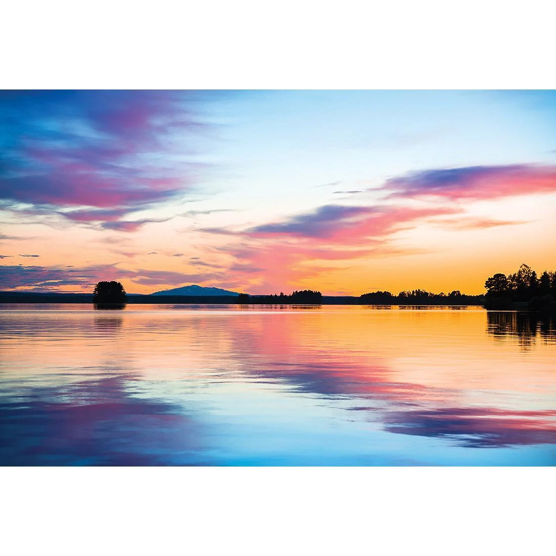 Lake of Stillness Lake Of Stillness -WALL ART DESGIN SALE lake of stillness canvas stretched canvas 45x30cm 640490