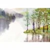 Lake Painted Canvas Art 1 Lake Painted Canvas Art -WALL ART DESGIN SALE lake painted canvas art 45x30cm no frame 396175
