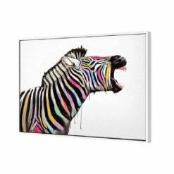 Laughing Stock, Rectangle Canvas Art -WALL ART DESGIN SALE laughing stock rectangle canvas art 45x30cm white frame 714492