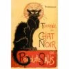 Le Chat Noir By Steinlen Canvas Art