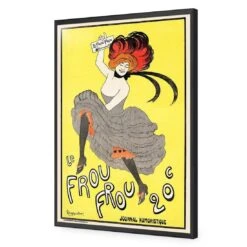 Le Frou Frou -WALL ART DESGIN SALE le frou frou acrylic glass no border black frame 45x30cm 401393