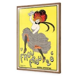 Le Frou Frou -WALL ART DESGIN SALE le frou frou acrylic glass no border natural frame 45x30cm 121461