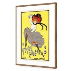 Le Frou Frou -WALL ART DESGIN SALE le frou frou acrylic glass with border natural frame 45x30cm 164733