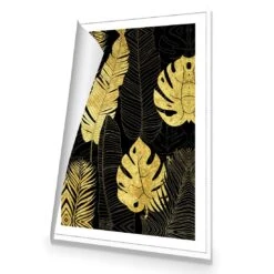 Leaf Montage Gold 9 Leaf Montage Gold -WALL ART DESGIN SALE leaf montage 1 gold canvas stretched canvas 45x30cm 742251