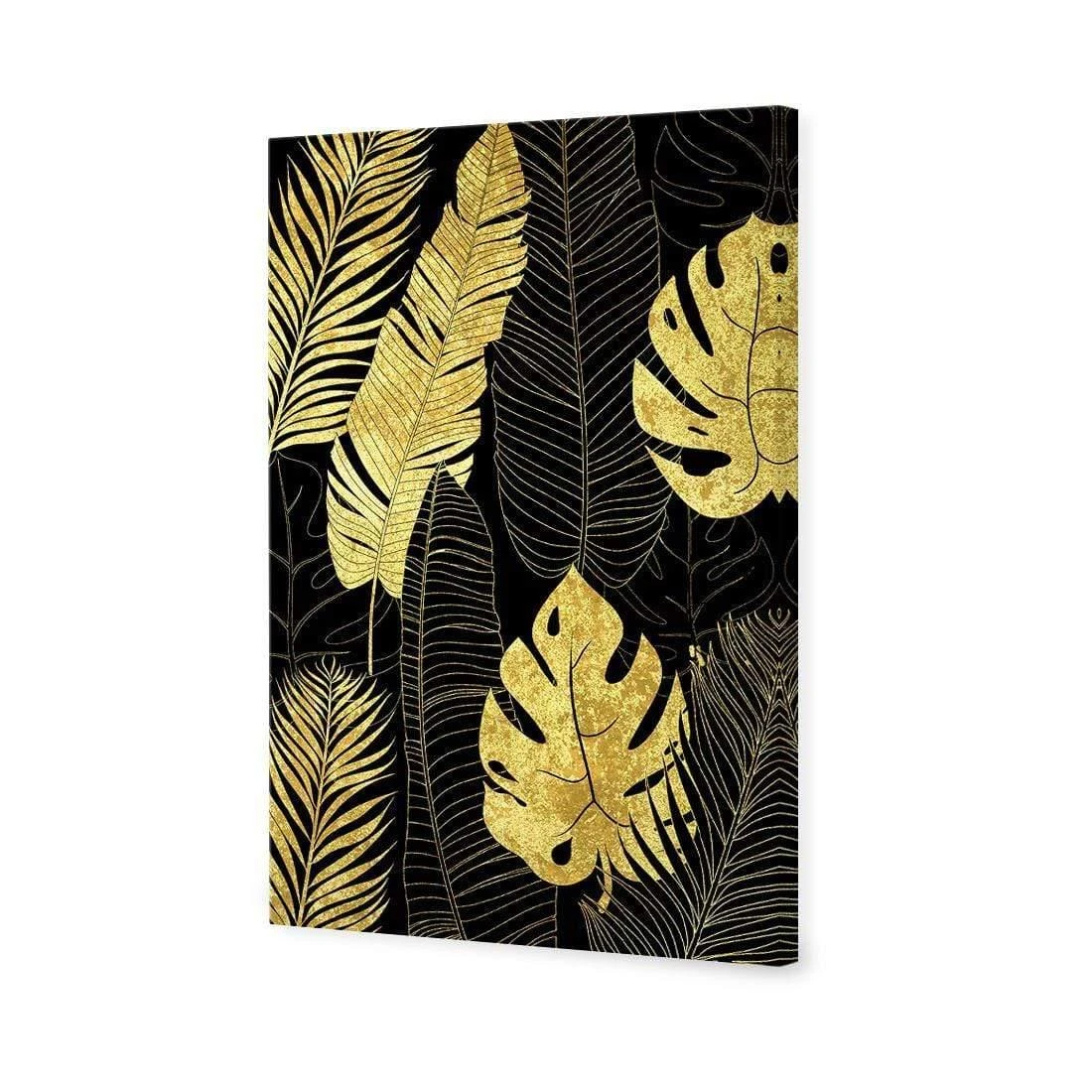 Leaf Montage Gold Leaf Montage Gold -WALL ART DESGIN SALE leaf montage 1 gold canvas stretched canvas 45x30cm 895610